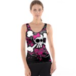 Girly Skull & Crossbones Tank Top