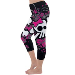 Capri Winter Leggings Back Capri Winter Leggings Back