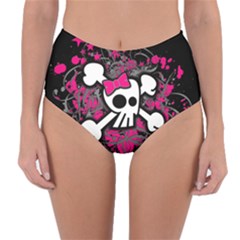 Reversible High-Waist Bikini Bottoms 