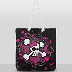 Full Print Rope Handle Tote (Large) 