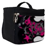 Girly Skull & Crossbones Make Up Travel Bag (Small)