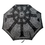 Gothic Brocade Cross Folding Umbrella