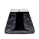 Gothic Brocade Cross Fitted Sheet (Full/ Double Size)