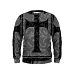 Gothic Brocade Cross Kids  Sweatshirt