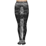 Gothic Brocade Cross Tights