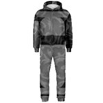Gothic Brocade Cross Hooded Jumpsuit (Men)
