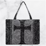 Gothic Brocade Cross Zipper Medium Tote Bag