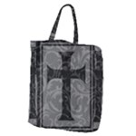 Gothic Brocade Cross Giant Grocery Tote