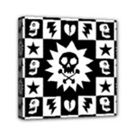 Gothic Punk Skull Mini Canvas 6  x 6  (Stretched)