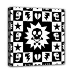 Gothic Punk Skull Mini Canvas 8  x 8  (Stretched)