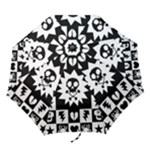 Gothic Punk Skull Folding Umbrella