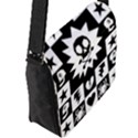 Flap Closure Messenger Bag (L) 