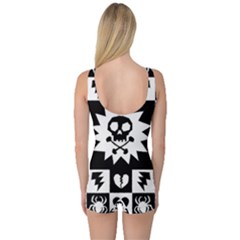 One Piece Boyleg Swimsuit 