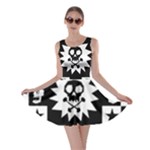 Gothic Punk Skull Skater Dress