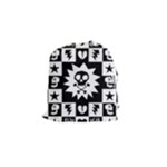 Gothic Punk Skull Drawstring Pouch (Small)