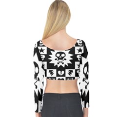 Long Sleeve Crop Top 