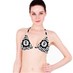 Gothic Punk Skull Bikini Top