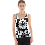 Gothic Punk Skull Tank Top