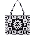 Gothic Punk Skull Mini Tote Bag