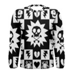 Gothic Punk Skull Men s Long Sleeve Tee