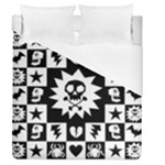 Gothic Punk Skull Duvet Cover (Queen Size)