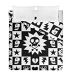 Gothic Punk Skull Duvet Cover Double Side (Full/ Double Size)