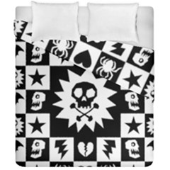 Gothic Punk Skull Duvet Cover Double Side (California King Size) from ArtsNow.com