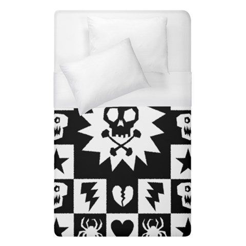 Gothic Punk Skull Duvet Cover (Single Size) from ArtsNow.com