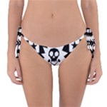 Gothic Punk Skull Reversible Bikini Bottom