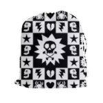 Gothic Punk Skull Drawstring Pouch (XXL)