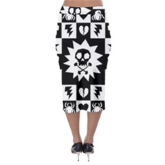 Midi Pencil Skirt 