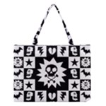 Gothic Punk Skull Medium Tote Bag