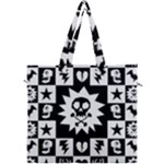 Gothic Punk Skull Canvas Travel Bag