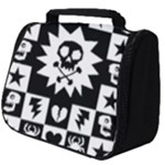 Gothic Punk Skull Full Print Travel Pouch (Big)