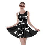 Gothic Skull Skater Dress