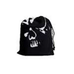 Gothic Skull Drawstring Pouch (Medium)