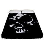 Gothic Skull Fitted Sheet (California King Size)