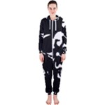 Gothic Skull Hooded Jumpsuit (Ladies)