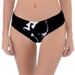 Gothic Skull Reversible Classic Bikini Bottoms