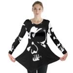 Gothic Skull Long Sleeve Tunic 