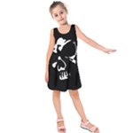 Gothic Skull Kids  Sleeveless Dress