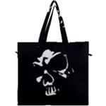 Gothic Skull Canvas Travel Bag