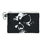 Gothic Skull Canvas Cosmetic Bag (Medium)