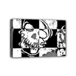 Grunge Skull Mini Canvas 6  x 4  (Stretched)