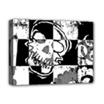 Grunge Skull Deluxe Canvas 16  x 12  (Stretched) 