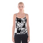 Grunge Skull Spaghetti Strap Top