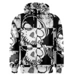 Grunge Skull Men s Pullover Hoodie