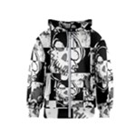 Grunge Skull Kids  Zipper Hoodie