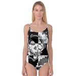 Grunge Skull Camisole Leotard 