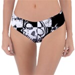 Grunge Skull Reversible Classic Bikini Bottoms